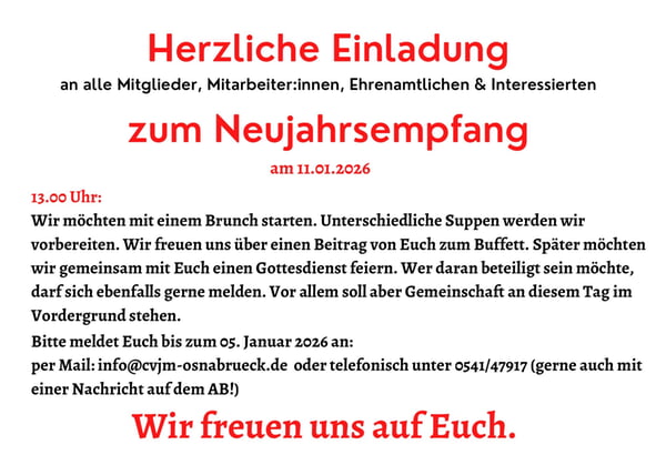 Neujahrsempfang 2026